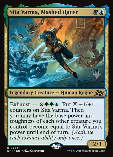Sita Varma, Masked Racer 223p