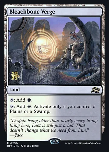 Bleachbone Verge 250s, carta de Magic: The Gathering de Aetherdrift Promos