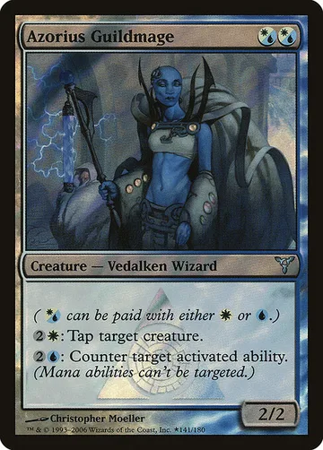 Azorius Guildmage 141★, carta de Magic: The Gathering de Dissension Promos