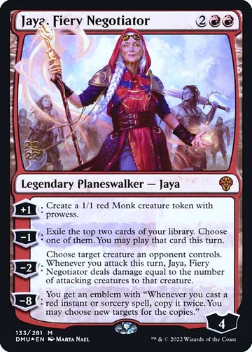 Jaya, Fiery Negotiator 133s