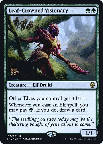 Leaf-Crowned Visionary 167s