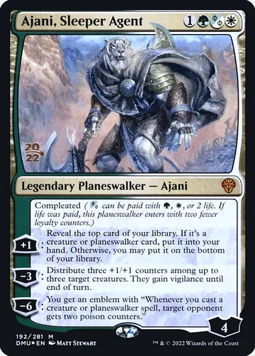 Ajani, Sleeper Agent 192s