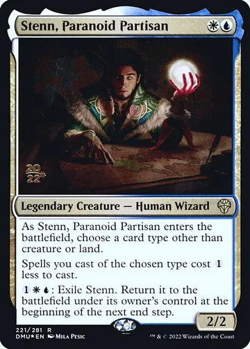 Stenn, Paranoid Partisan 221s