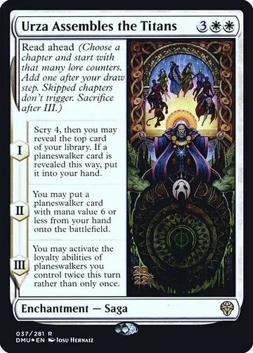 Urza Assembles the Titans