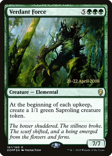 Verdant Force 187s, carta de Magic: The Gathering de Dominaria Promos