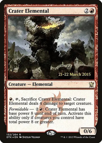 Crater Elemental 132s