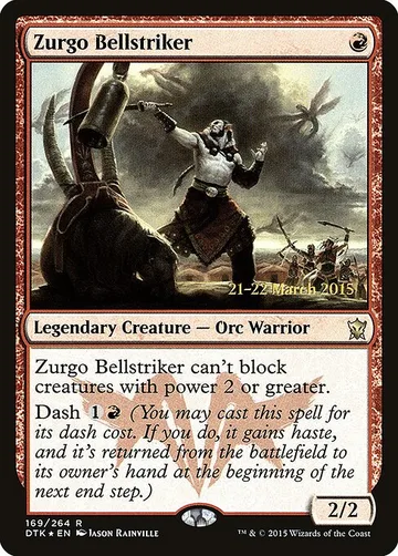 Zurgo Bellstriker 169s