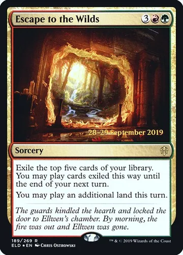 Escape to the Wilds 189s