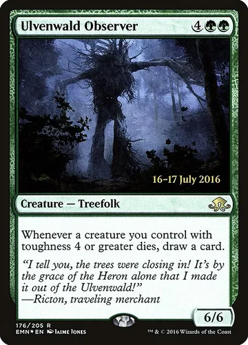 Ulvenwald Observer 176s, carta de Magic: The Gathering de Eldritch Moon Promos