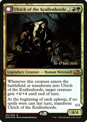 Ulrich of the Krallenhorde // Ulrich, Uncontested Alpha 191s