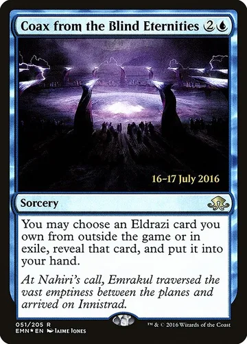 Coax from the Blind Eternities 51s