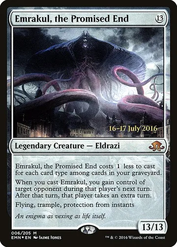 Emrakul, the Promised End 6s, carta de Magic: The Gathering de Eldritch Moon Promos