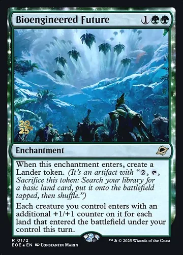 Bioengineered Future 172s, carta de Magic: The Gathering de Edge of Eternities Promos