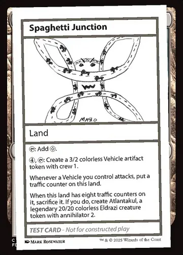 Spaghetti Junction 16, carta de Magic: The Gathering de MagicFest 2025