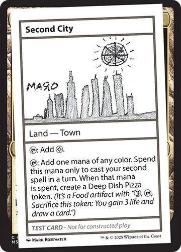 Second City 4, carta de Magic: The Gathering de MagicFest 2025