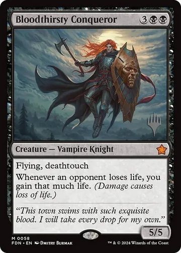 Bloodthirsty Conqueror 58p