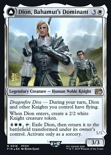 Dion, Bahamut's Dominant // Bahamut, Warden of Light 16s