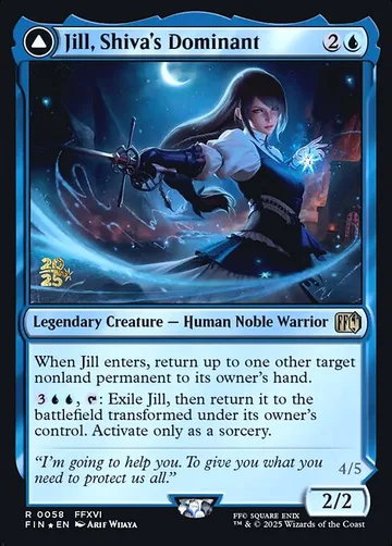 Jill, Shiva's Dominant // Shiva, Warden of Ice