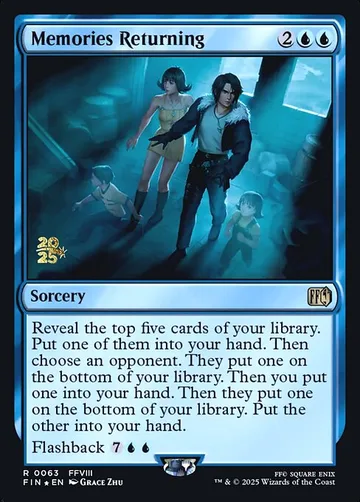 Memories Returning 63s, carta de Magic: The Gathering de Final Fantasy Promos