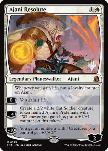 Ajani Resolute 195p