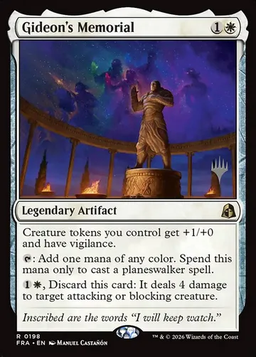 Gideon's Memorial 198p