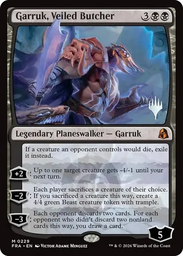Garruk, Veiled Butcher 229p