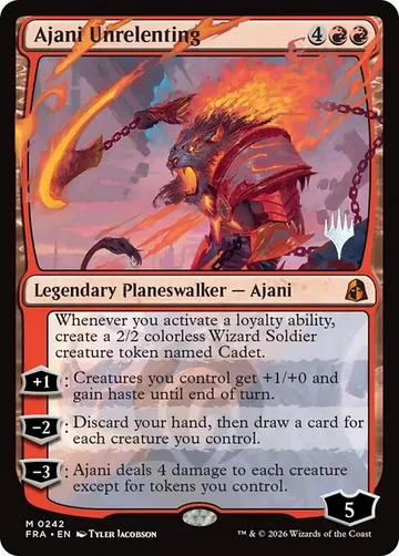 Ajani Unrelenting 242p