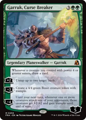 Garruk, Curse Breaker 259p