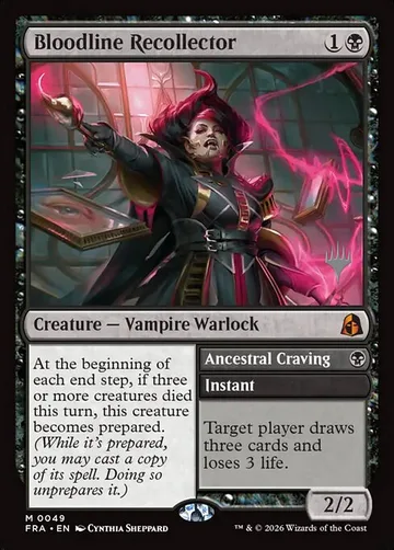 Bloodline Recollector // Ancestral Craving 49p