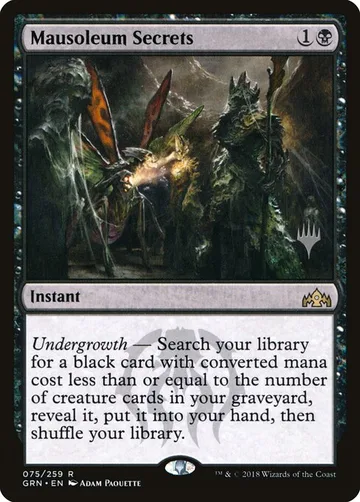 Mausoleum Secrets 75p