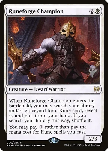 Runeforge Champion 26p