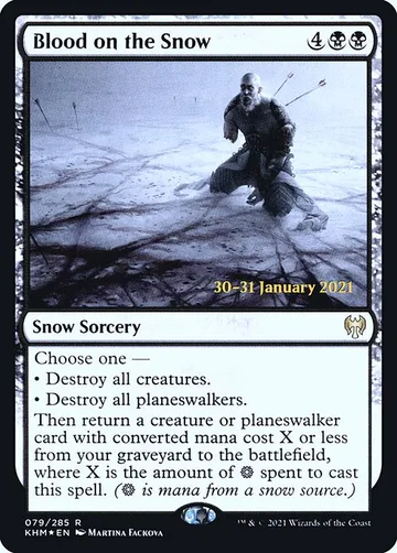 Blood on the Snow 79s