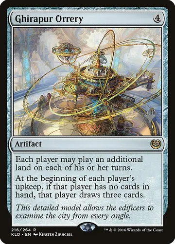 Ghirapur Orrery 216p, carta de Magic: The Gathering de Kaladesh Promos