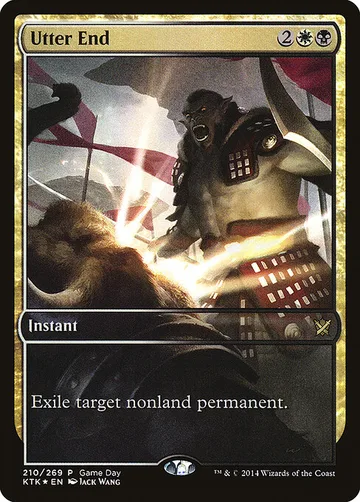 Utter End 210, carta de Magic: The Gathering de Khans of Tarkir Promos