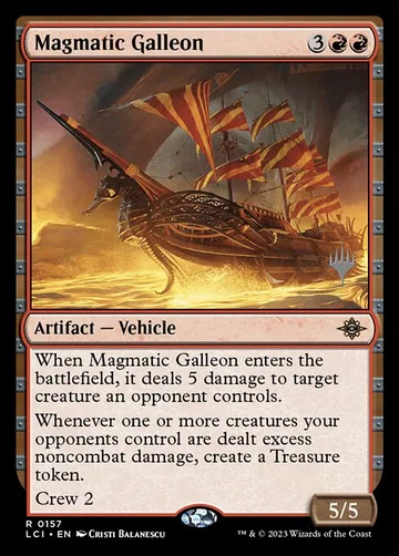 Magmatic Galleon 157p