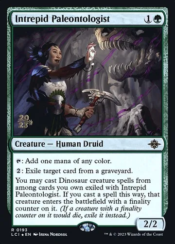 Intrepid Paleontologist 193s