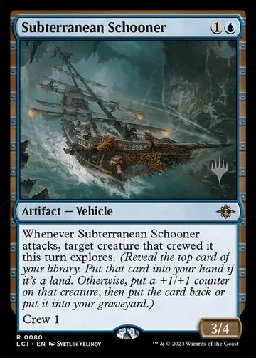 Subterranean Schooner 80p