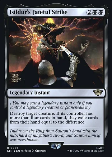 Isildur's Fateful Strike 91s