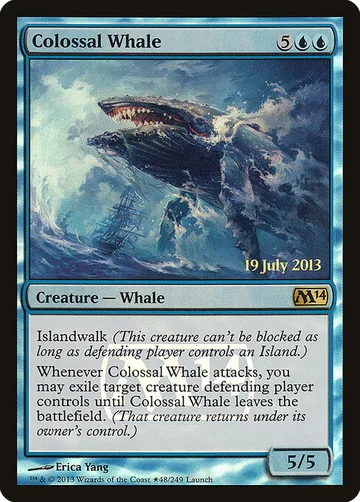 Colossal Whale 48★, carta de Magic: The Gathering de Magic 2014 Promos