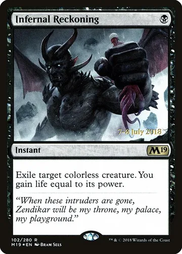 Infernal Reckoning 102s