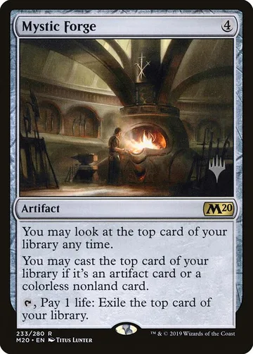 Mystic Forge 233p, carta de Magic: The Gathering de Core Set 2020 Promos