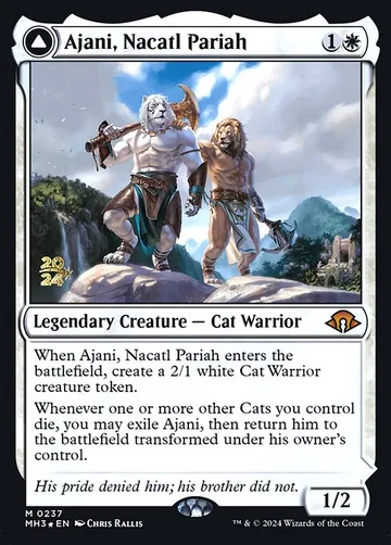 Ajani, Nacatl Pariah // Ajani, Nacatl Avenger 237s