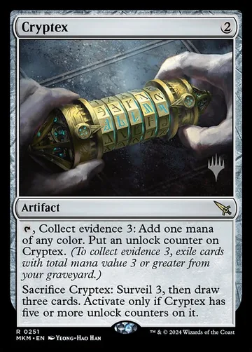 Cryptex 251p, carta de Magic: The Gathering de Murders at Karlov Manor Promos