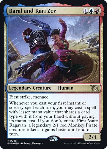 Baral and Kari Zev 218s