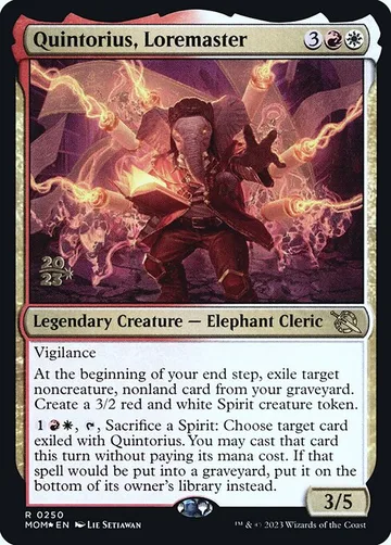 Quintorius, Loremaster 250s