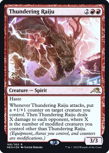 Thundering Raiju 166s