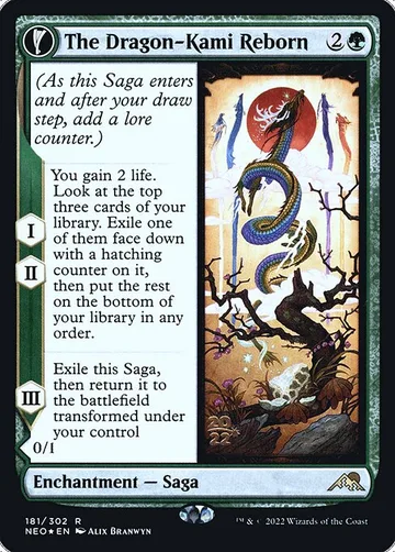 The Dragon-Kami Reborn // Dragon-Kami's Egg 181s
