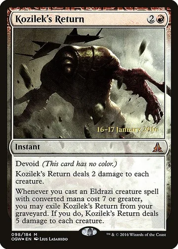 Kozilek's Return 98s