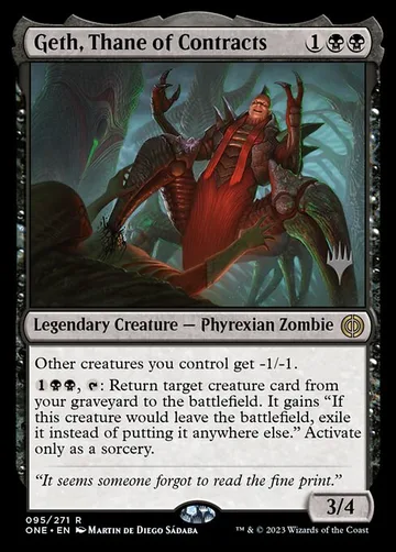 Geth, Thane of Contracts 95p