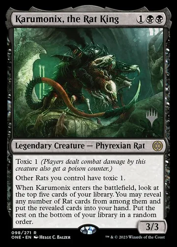 Karumonix, the Rat King 98p